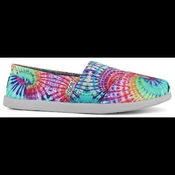 skechers tie dye bobs